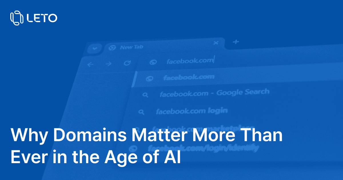 Why Domains Matter More Than Ever in the Age of AI